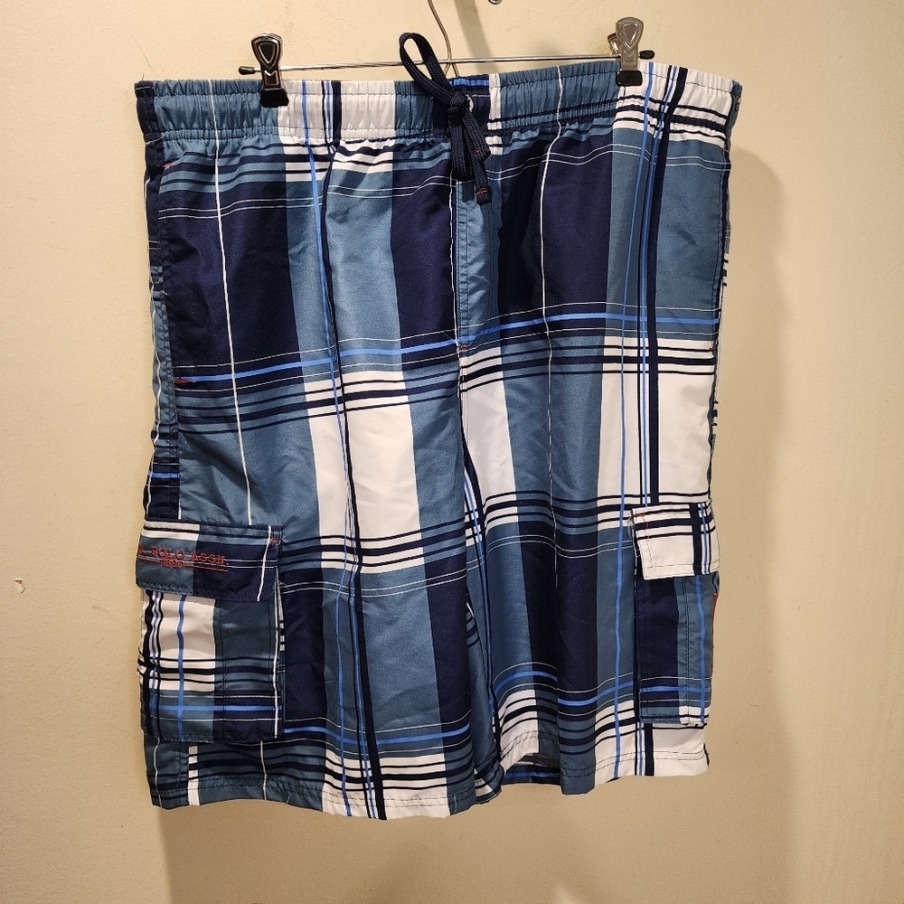 U.S POLO ASSN Men's Bathing Board Trunk Shorts size XXL - Picture 4 of 8